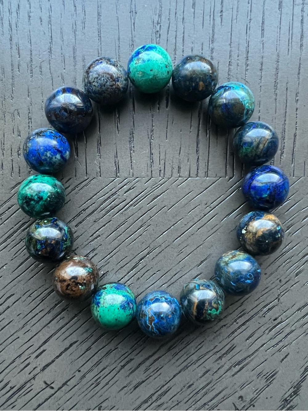 Phoenix turquoise bracelet 13mm SIZE 6.75’